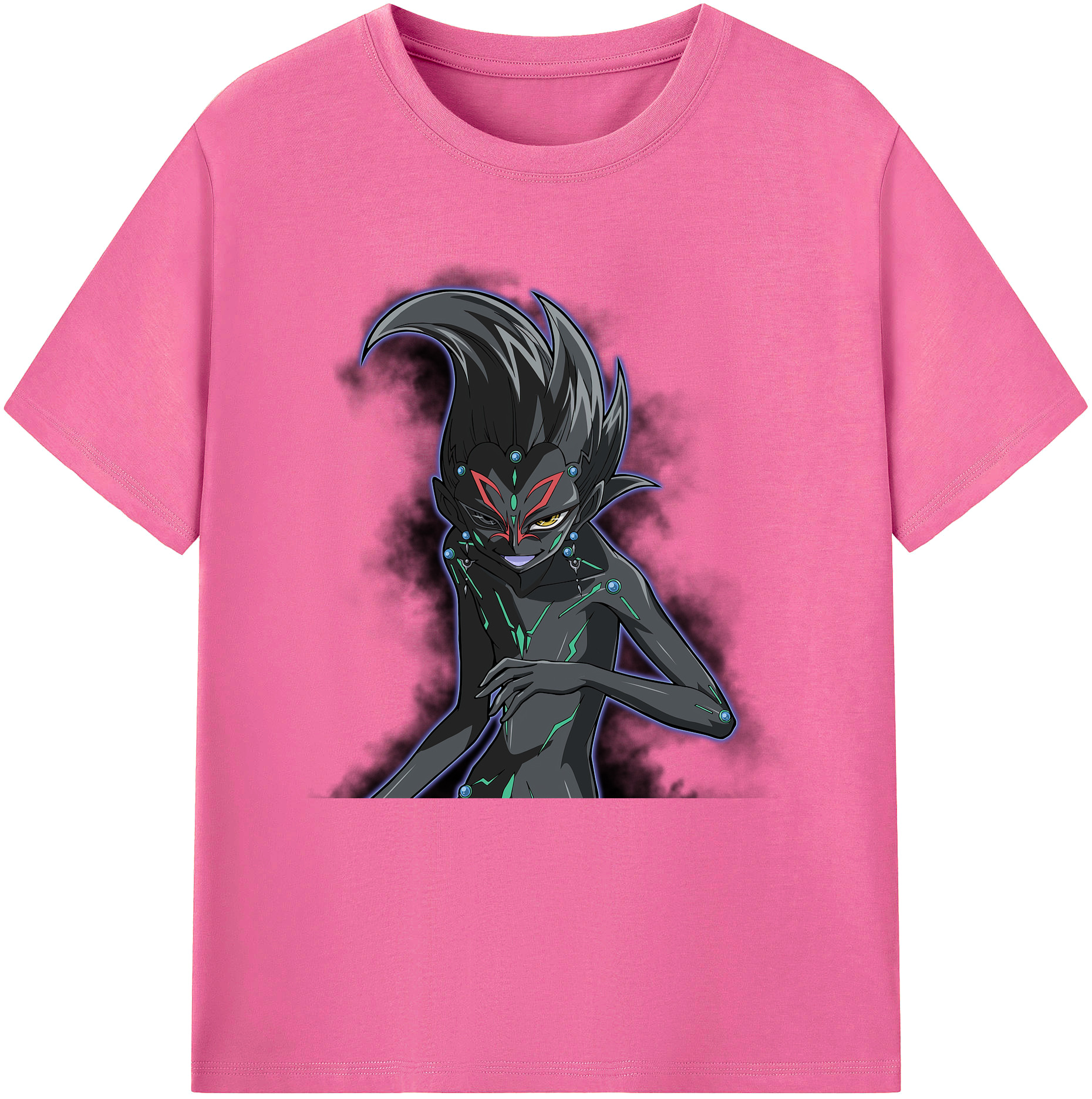 （画像用） 遊☆戯☆王 Yu-Gi-Oh! レディースカジュアルプリントTシャツ（綿100％）